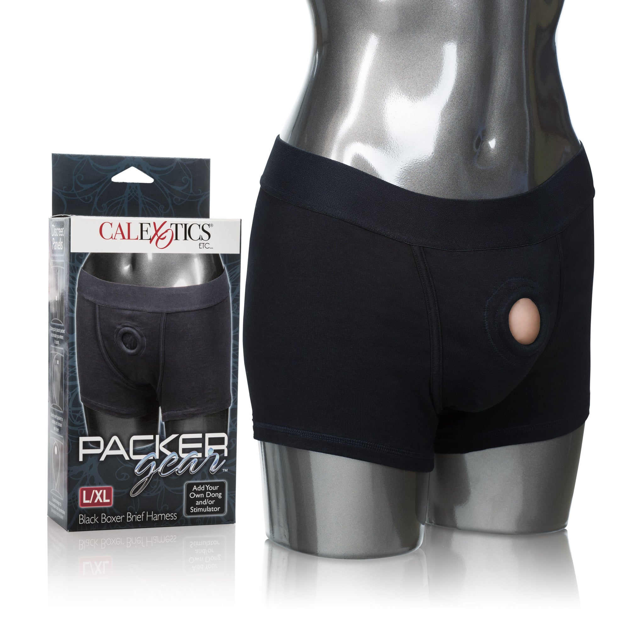 Packer Gear Boxer Harness Black Large to Xtra Large > Gender > Bodywear - Tophatter Daily Deals