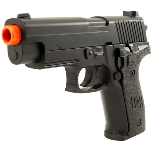 CYMA ZM23 Metal Spring Pistol - BLACK - Tophatter Daily Deals