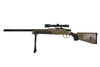 415 FPS Airsoft MK51 Bolt Action Sniper Rifle W/ Scope & Bi-Pod - TAN - Tophatter's Army Products & Self Defense Collectible Weapons - Tophatter Daily Deals