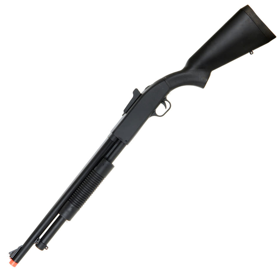ZM61A Spring Airsoft Shotgun, FULL METAL BODY, Fixed Stock Collectible Weapons - Tophatter Daily Deals