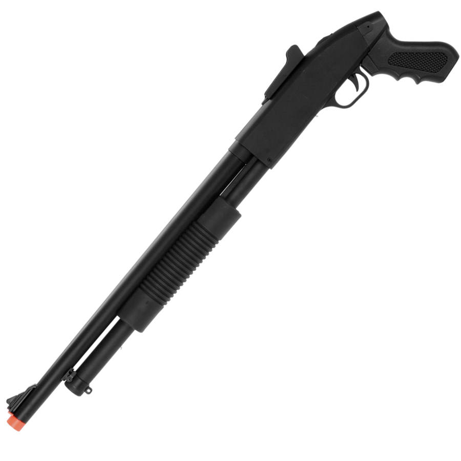 Spring Airsoft RIOT PUMP Tactical Shotgun Collectible Weapons - Tophatter Daily Deals