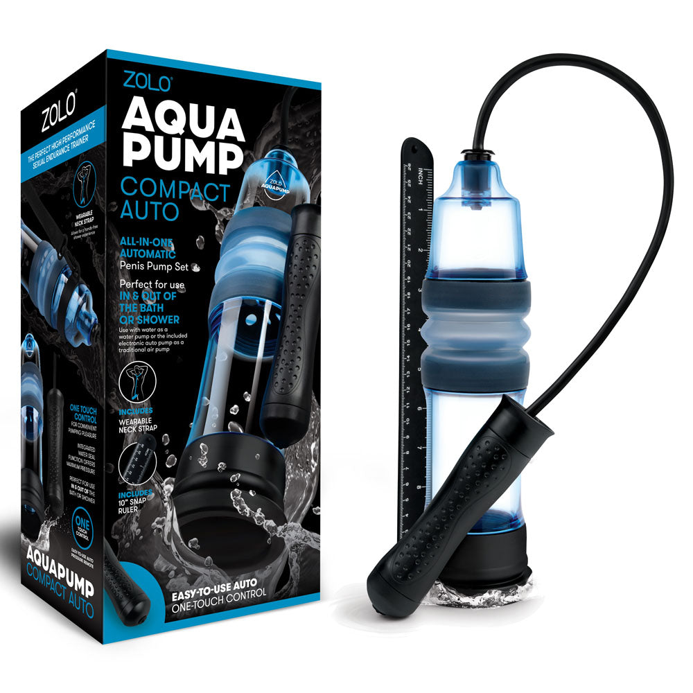 Zolo Aquapump Compact Auto Water Penis Pump 9" insertable > Pumps > Penis Pumps Performance - Tophatter Daily Deals