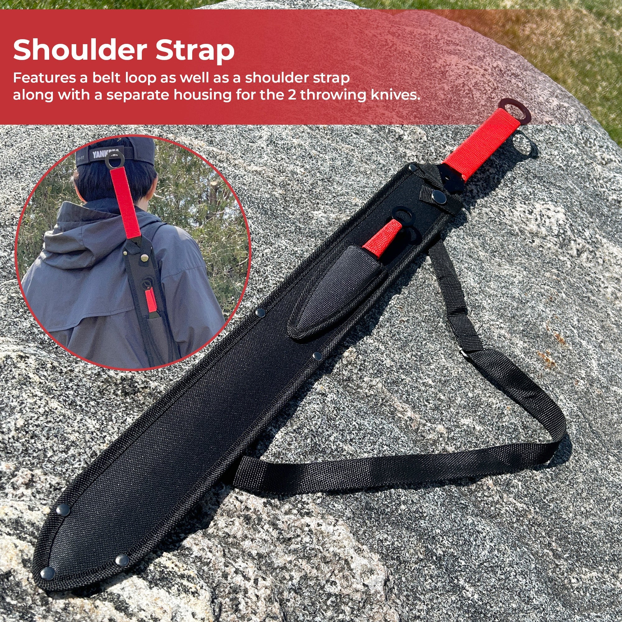 Zombie Slayer Recovery Crew Ninja Sword Throwing Knife Set swords - Tophatter Daily Deals