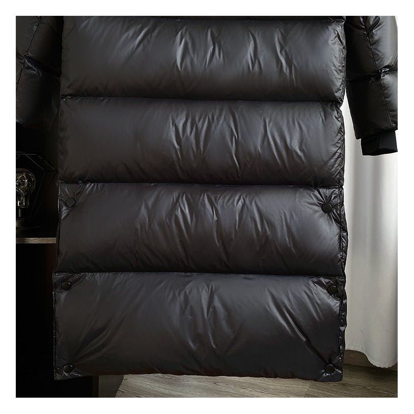 Warm Women’s Down Coat - Long Quilted, Winter Ready - Tophatter Daily Deals