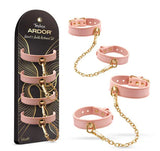 Temptasia Ardor Wrist and Ankle Restraints – Body-Safe Silicone Restraint Set > Bondage Gear > Restraints - Tophatter Daily Deals
