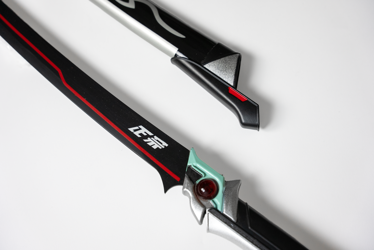 Oni Genji's Masamune Deflect Blade (Genji Sword - Alt Colour) Video Game Sword - Tophatter Daily Deals