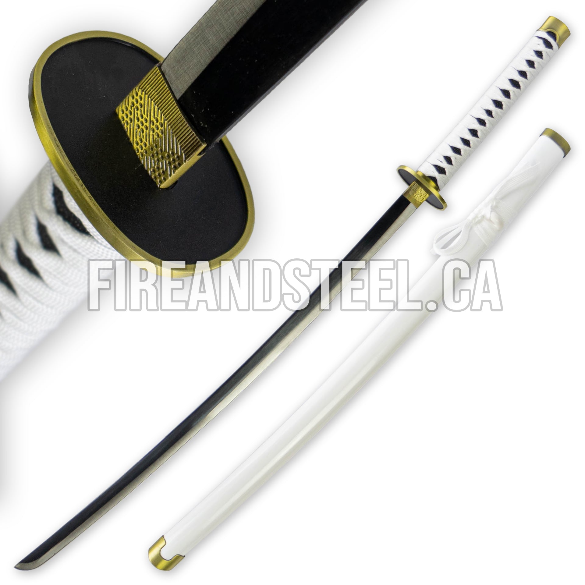 Roronoa Zoro's "Meitou; Wado Ichimonji" Katana 2nd Edition Anime Sword - Tophatter Daily Deals