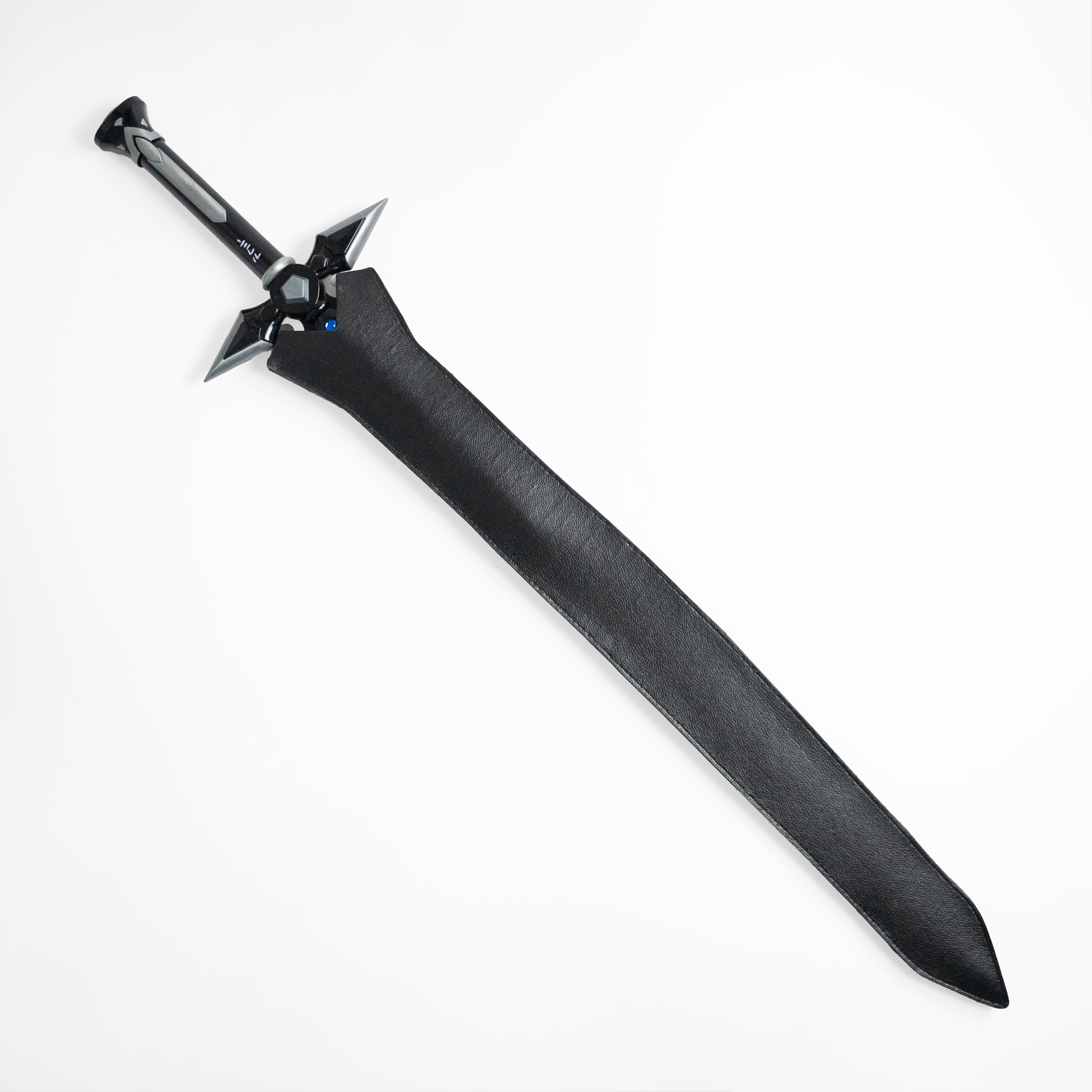 Kirito's "Dark Repulser" Sword (Leather Sheath) Anime Sword - Tophatter Daily Deals