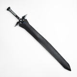 Kirito's "Dark Repulser" Sword (Leather Sheath) Anime Sword - Tophatter Daily Deals