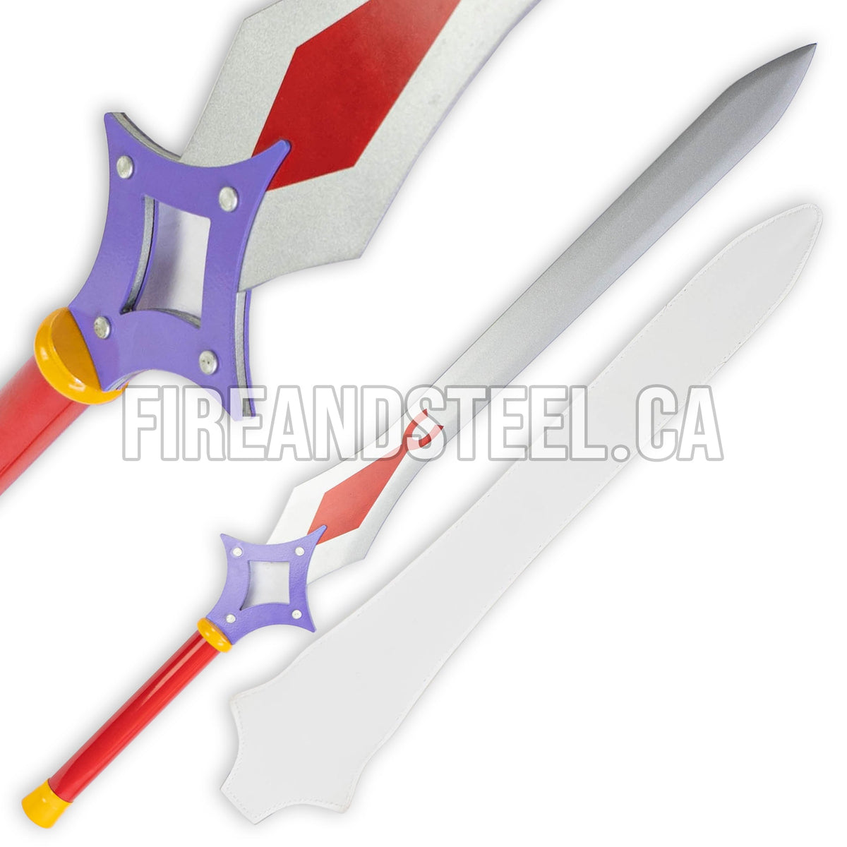Erza’s Black Wing Armor Sword Anime Sword - Tophatter Daily Deals