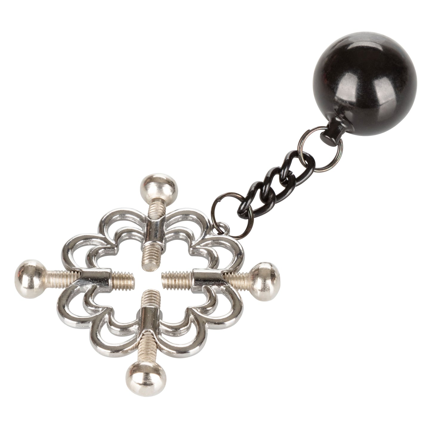 Nipple Grips 4 Point Weighted Nipple Press – 43.5g Nipple Clamp > Sex Toys > Nipple Clamps - Tophatter Daily Deals