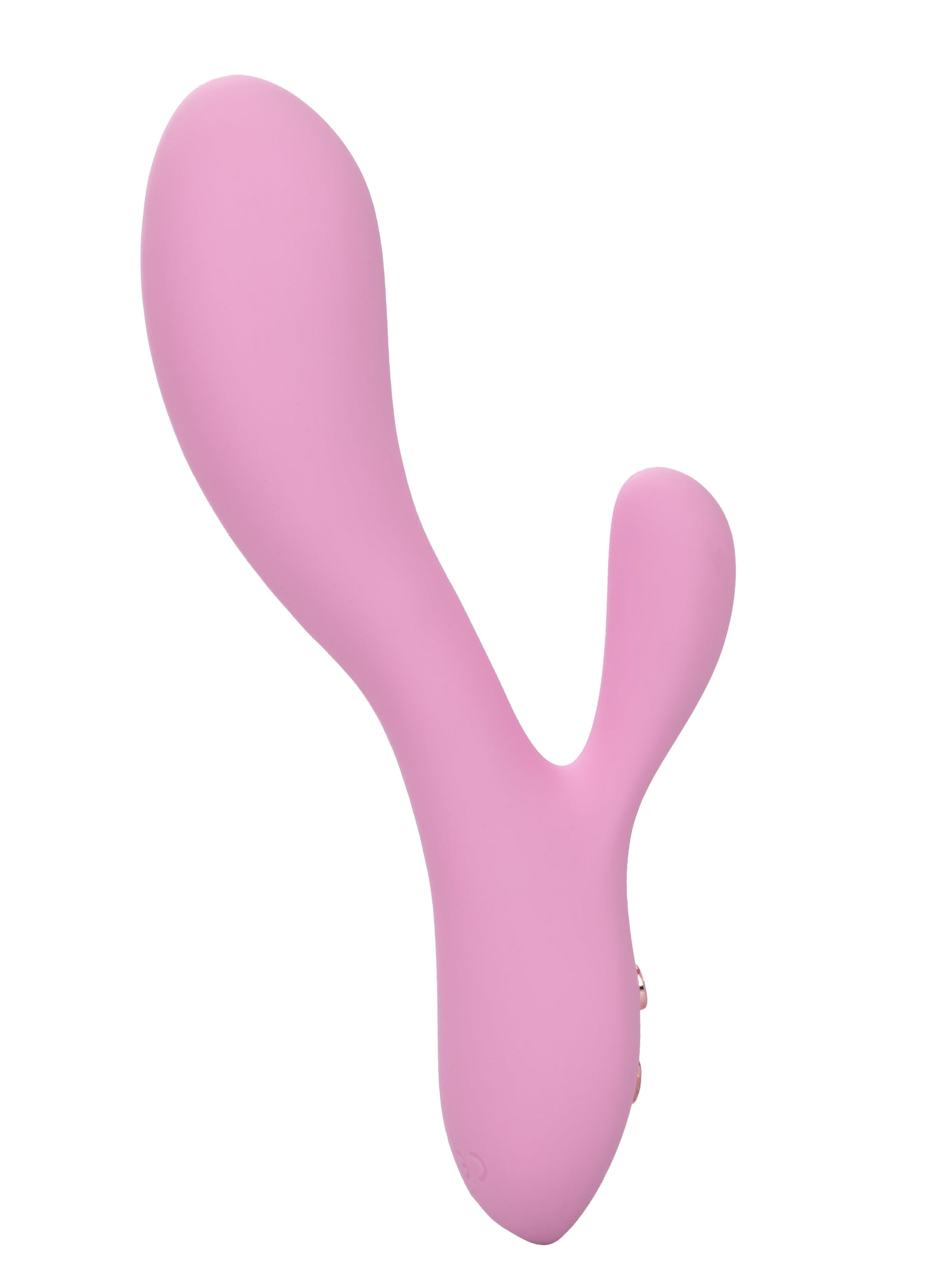 Contour Zoie Pink Flexible Dual Massager with 10 Vibration Functions and Silicone Design > Vibrators > Ladies > Rabbit - Tophatter Daily Deals
