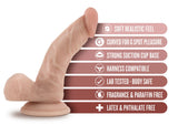 Dr. Skin Dr. Stephen Beige – 6.5 Inch Dildo With Balls > Dildos > Realistic Dildos - Tophatter Daily Deals