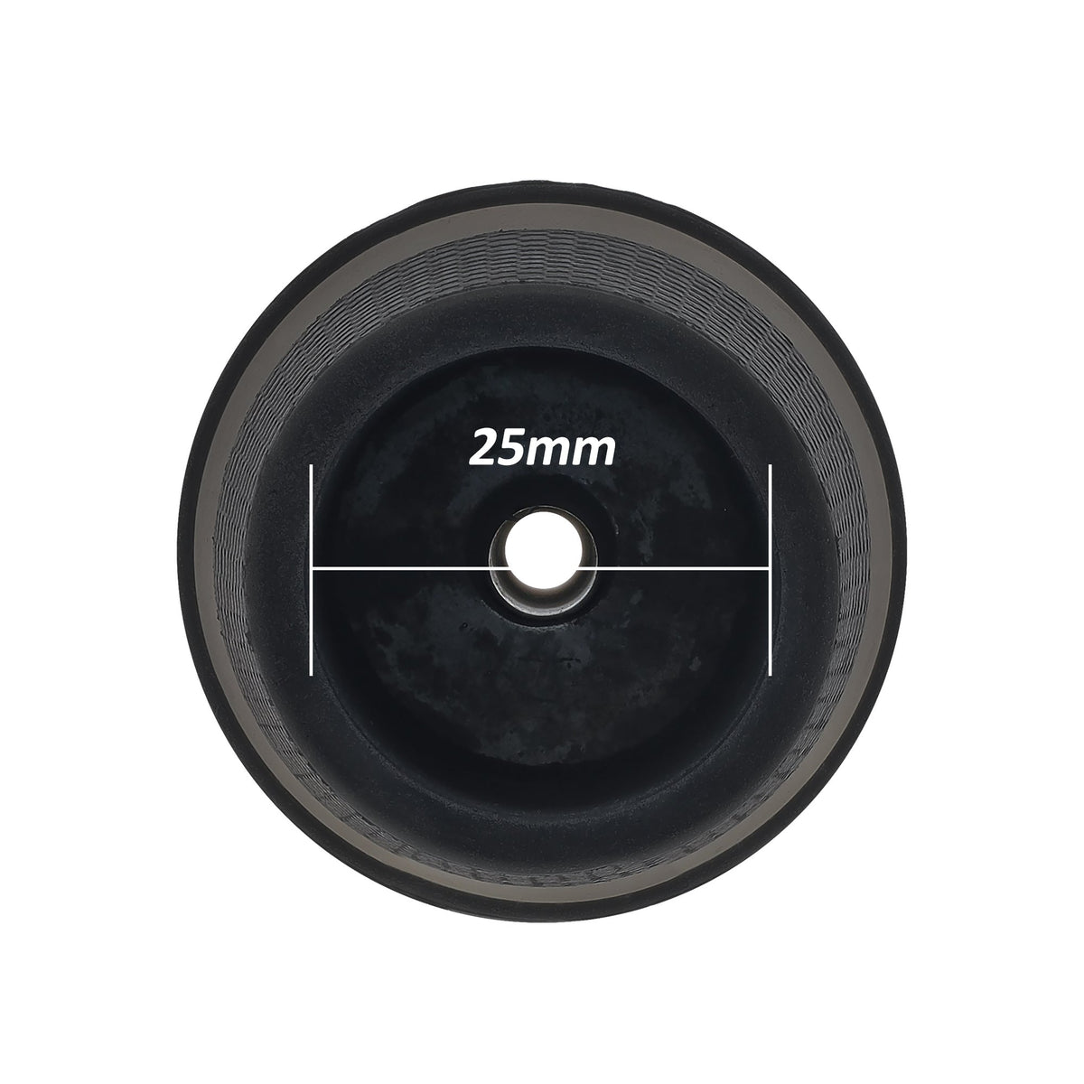 Enhance Your Stability with our Nano-Tech Anti-Slip Rubber Tip for Ultimate Safety 25mm (1") Walking Cane Tips - Tophatter Daily Deals
