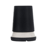 Enhance Your Stability with our Nano-Tech Anti-Slip Rubber Tip for Ultimate Safety 25mm (1") 25mm or 1" White Walking Cane Tips - Tophatter Daily Deals