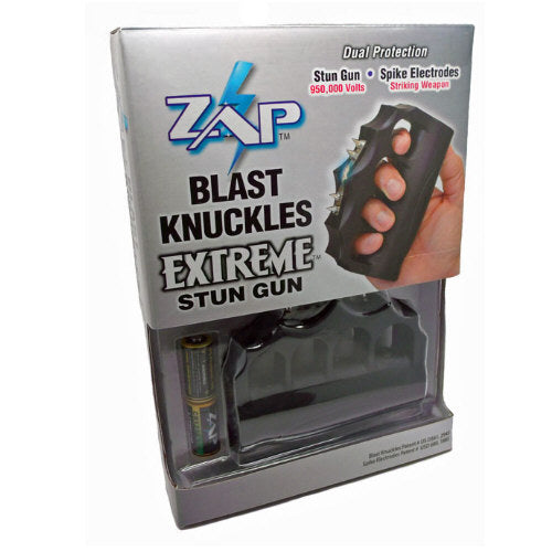 S2G Zap Blast Knuckles Extreme - 950,000 Volt Stun Gun SD-StunGun - Tophatter Daily Deals