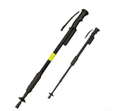 Zap Hike 'n' Strike Stun Gun with Flashlight Hiking Staff Black or Orange Black Folding Hiking Staffs - Tophatter Daily Deals