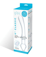 Glas 9" Classic Curved Clear Dual-Ended Glass Dildo for G-Spot and Anal Play > Glass > Dildos - Tophatter Daily Deals