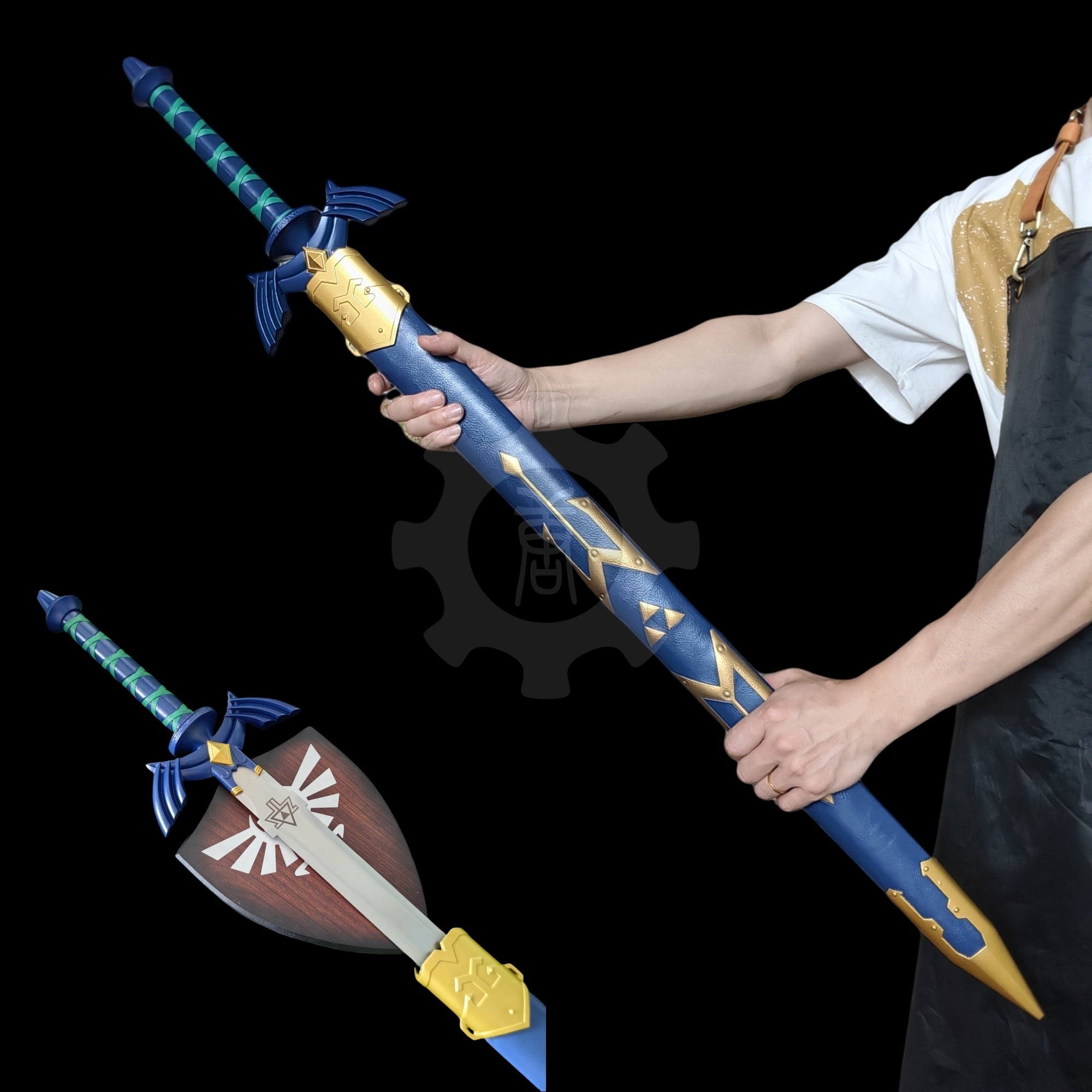 IRL Link Master Sword Metal Replica Cosplay Prop - Tophatter Daily Deals