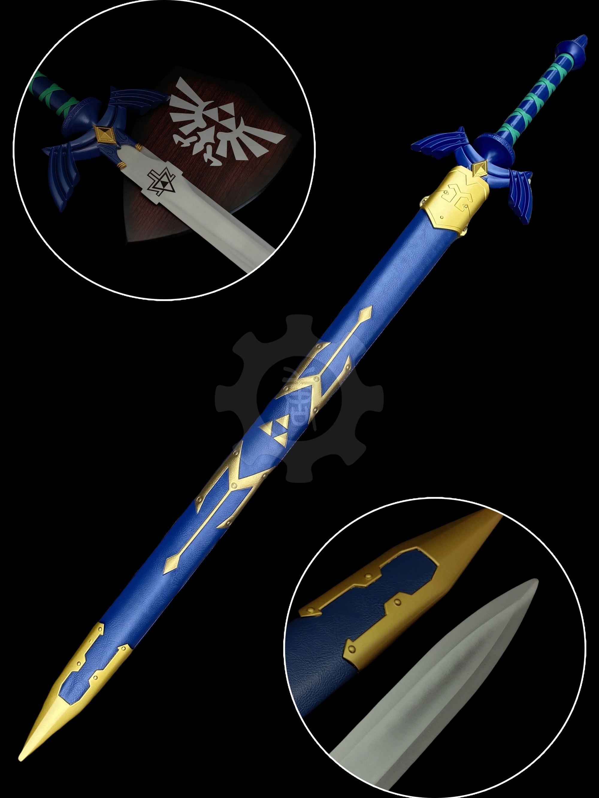 IRL Link Master Sword Metal Replica Cosplay Prop - Tophatter Daily Deals
