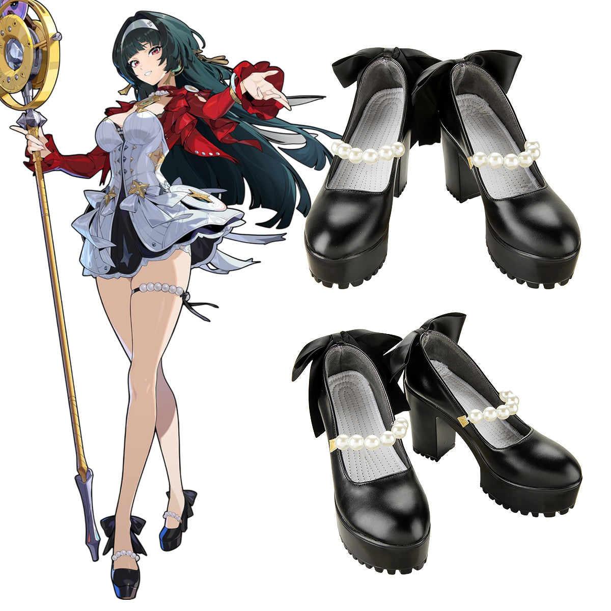 Zenless Zone Zero Astra Yao Cosplay Shoes Shoes/Boots - Tophatter Daily Deals