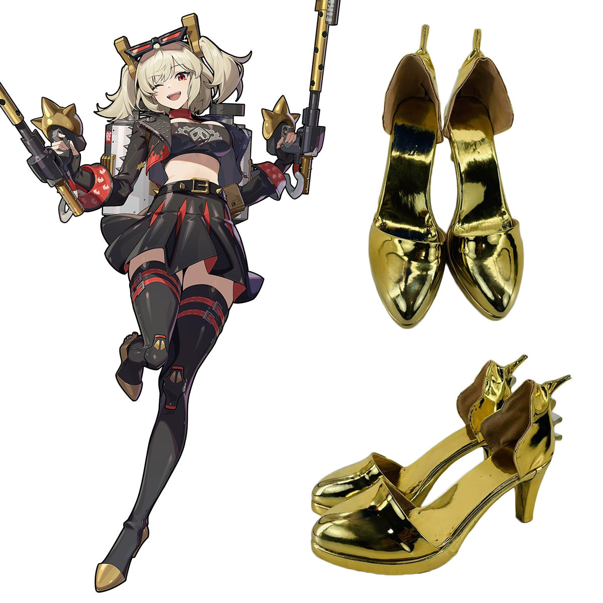Zenless Zone Zero Burnice Cosplay Shoes Shoes/Boots - Tophatter Daily Deals