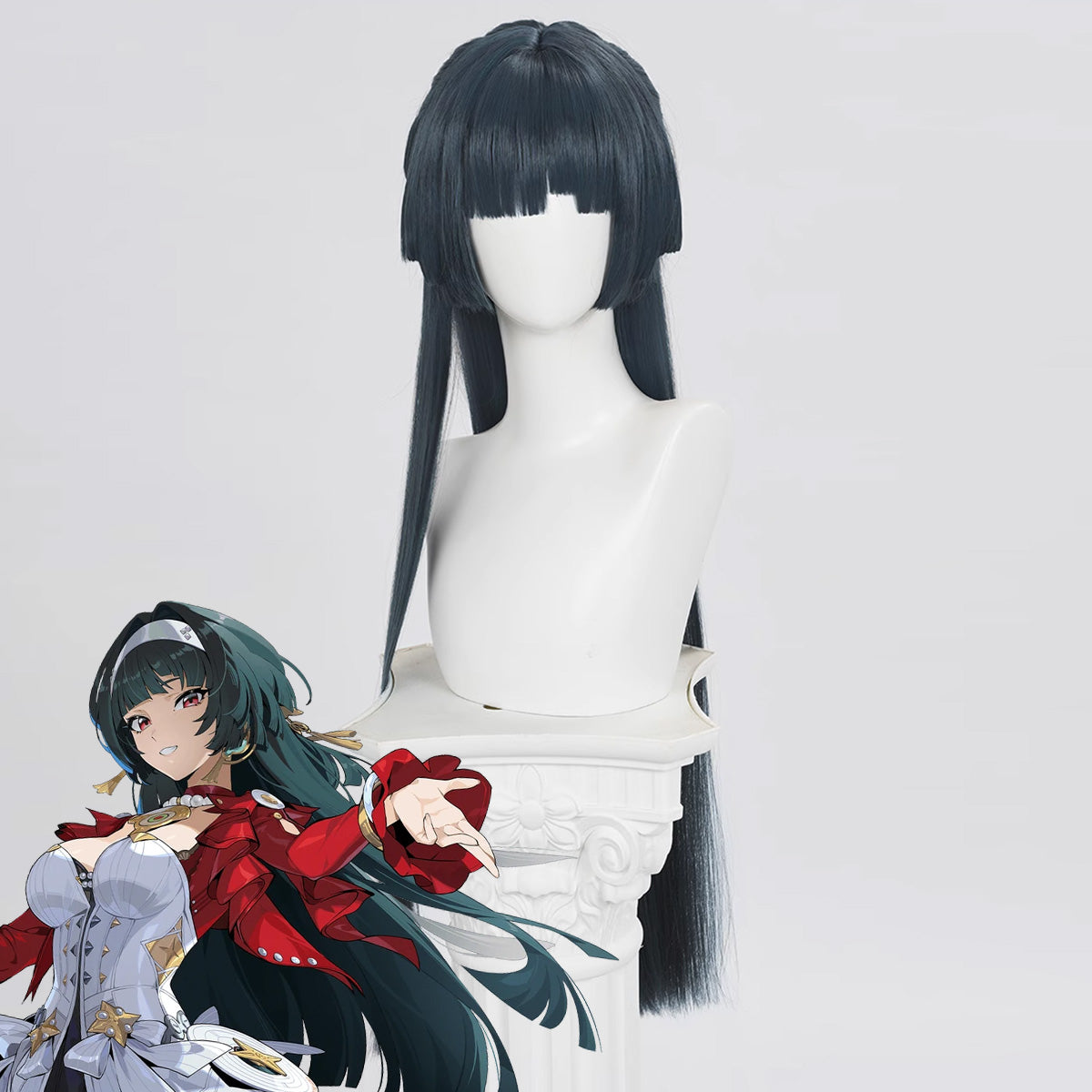 Zenless Zone Zero ZZZ Astra Yao Black Cosplay Wig Wig - Tophatter Daily Deals