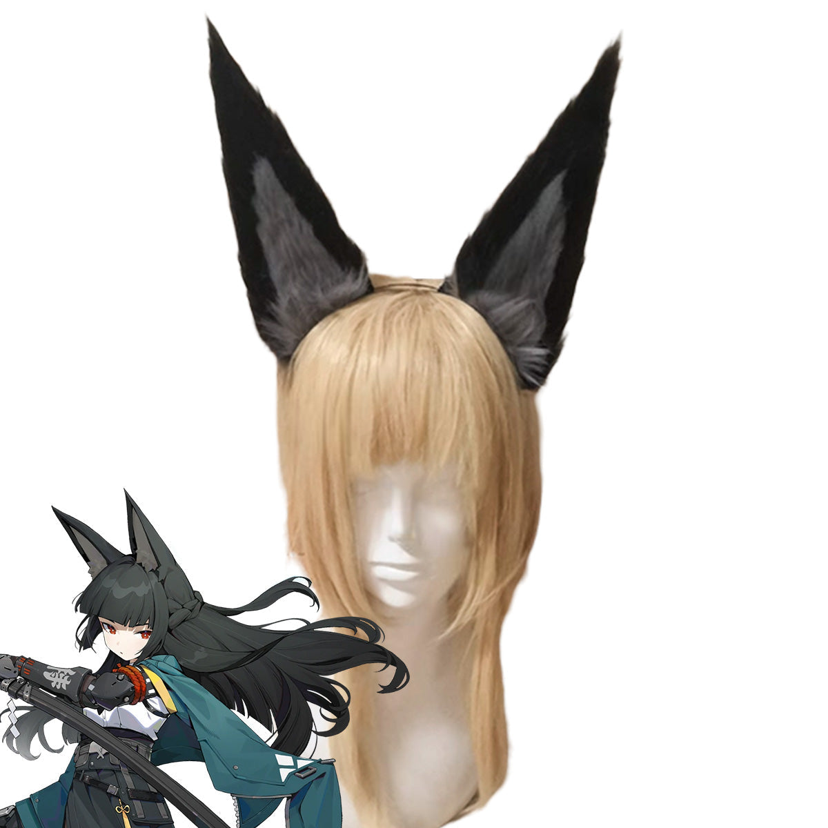 Zenless Zone Zero ZZZ Hoshimi Miyabi Ears Cosplay Accessory Prop Prop - Tophatter Daily Deals