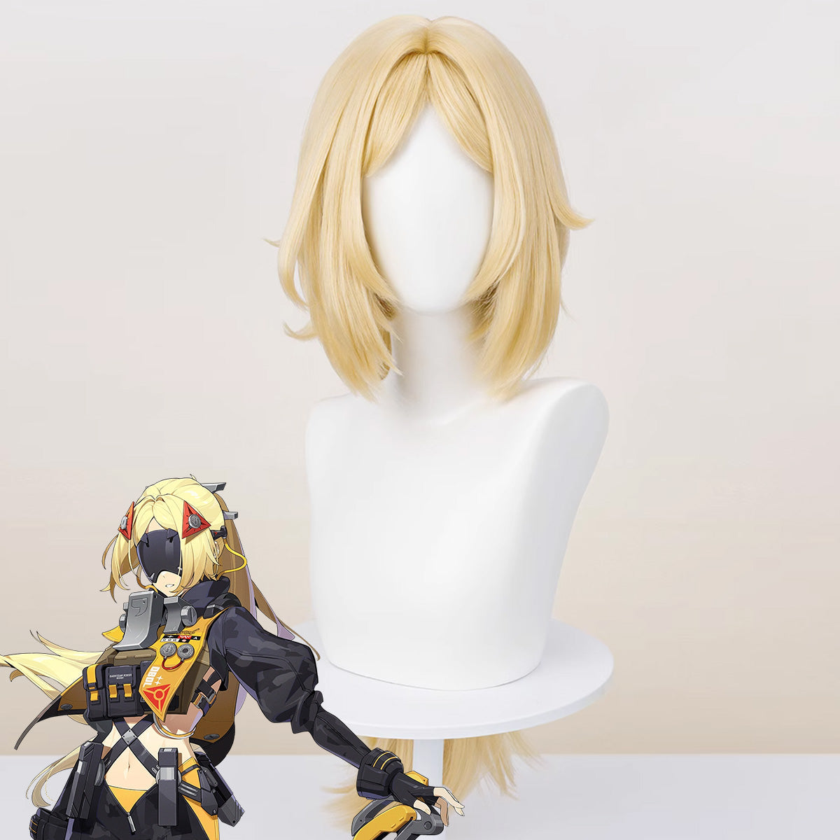 Zenless Zone Zero ZZZ Trigger Golden Cosplay Wig Wig - Tophatter Daily Deals