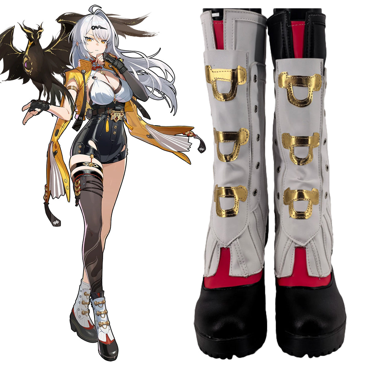 Zenless Zone Zero ZZZ Yixuan Cosplay Shoes Shoes/Boots - Tophatter Daily Deals