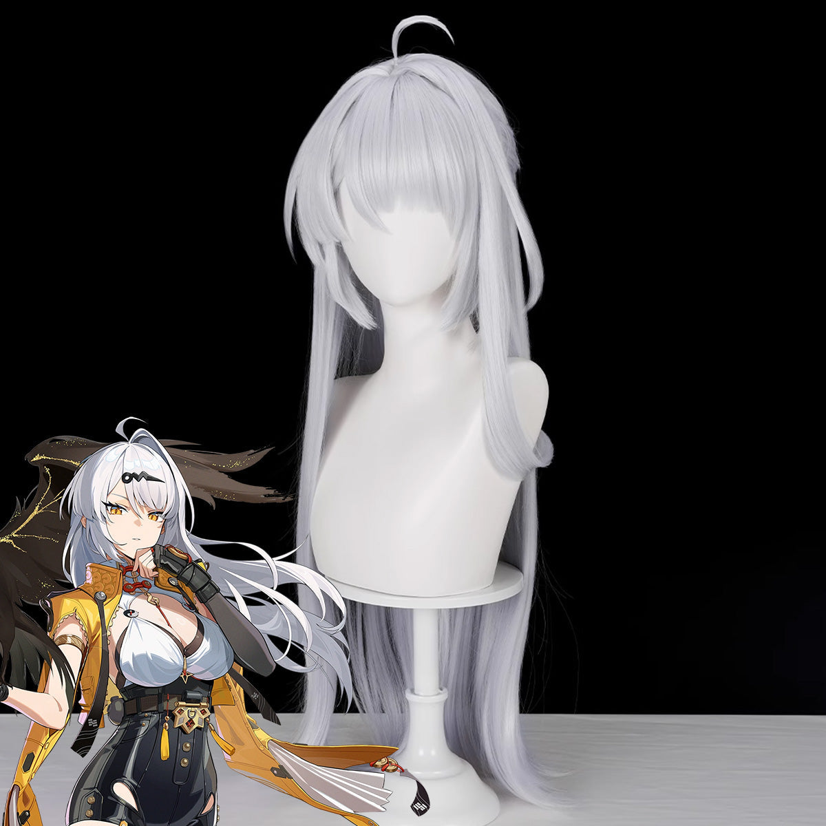 Zenless Zone Zero ZZZ Yixuan White Cosplay Wig Wig - Tophatter Daily Deals