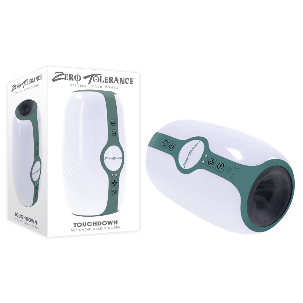Zero Tolerance Touchdown 15 Centimeter Vibrating Stroker > Sex Toys For Men > Masturbators > Vibrating - Tophatter Daily Deals