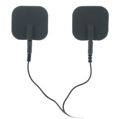 Zeus Deluxe Black Electro Pads Pack of Two E-STIM TOYS - Tophatter Daily Deals