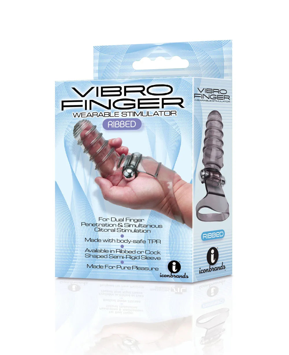 Vibro Finger Wearable Stimulator – Flexible Dual-Finger Vibrator > Vibrators > Finger Vibrators - Tophatter Daily Deals