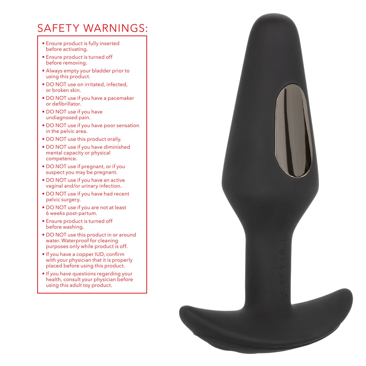 Volt Electro-Fury Remote Control Electro-Stimulation Probe Massager > Anal Range > Vibrating Butt Plugs - Tophatter Daily Deals