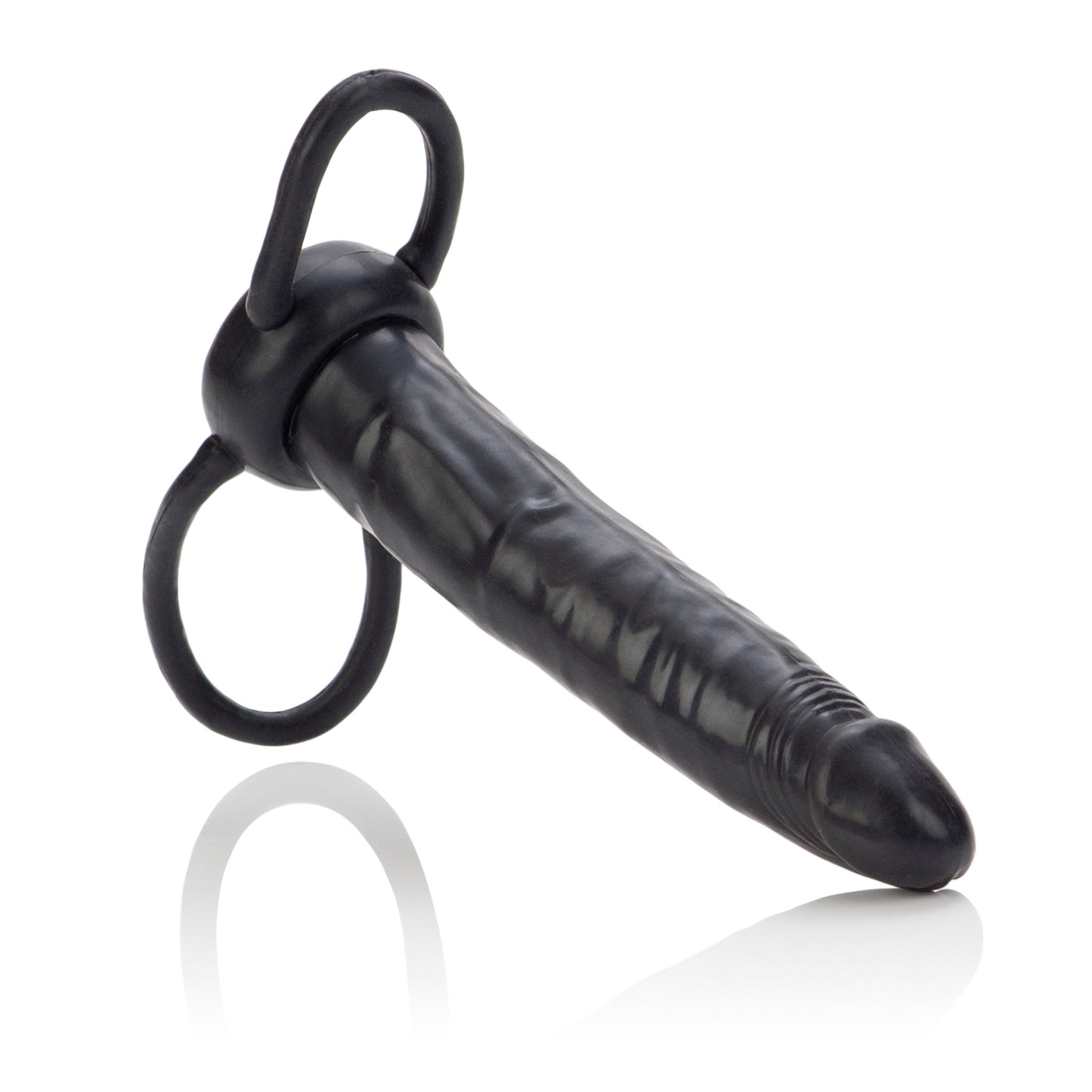 Accommodator Dual Penetrator Black Dildo > Dildos > Strap On Dildos - Tophatter Daily Deals