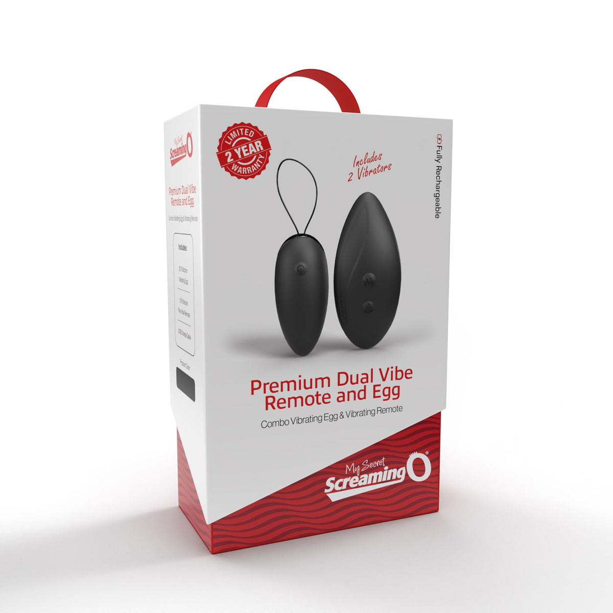 My Secret Screaming O Premium Dual Vibe – Remote-Controlled Vibrator and Egg Combo > Sex Toys For Ladies > Vibrating Eggs - Tophatter Daily Deals