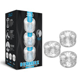 Zolo Bumperz 3 Piece Set – Textured Strokers > Sex Toys For Men > Masturbators > Manual - Tophatter Daily Deals