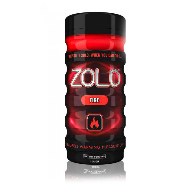 Zolo Fire Masturbator Cup Ergonomic Stimulation Toy > Sex Toys For Men > Masturbators > Manual - Tophatter Daily Deals