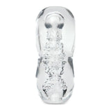 Zolo Gripz Dotted Clear – Squeezable Stroker > Sex Toys For Men > Masturbators > Manual - Tophatter Daily Deals