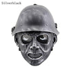 Zombie Soldier Tactical Mask Airsoft Wargame Halloween Full Face Skull Face Mask - Tophatter Daily Deals