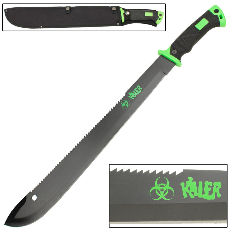 Zombie Killer Devastator Bolo Machete Collectible Weapons - Tophatter Daily Deals