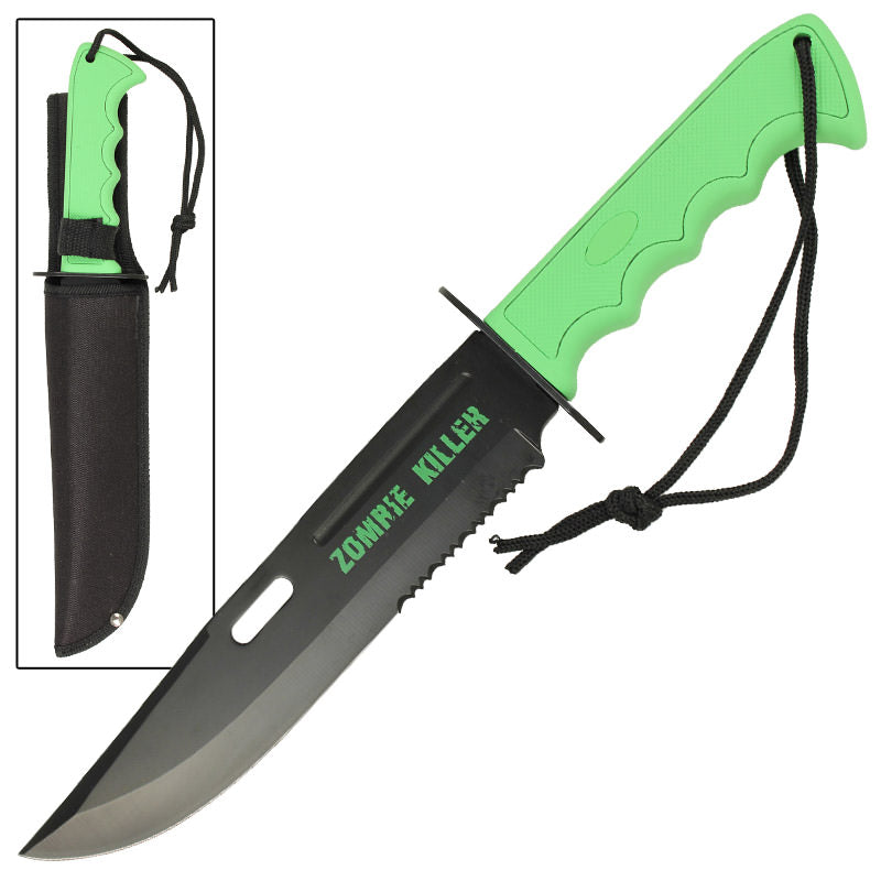 Zombie Killer Elite Combat Dagger - TOPHATTER'S ARMORY DEALS Collectible Weapons - Tophatter Daily Deals