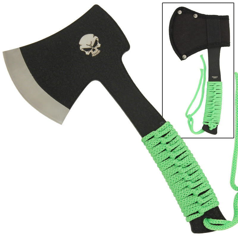 Zombie Killer Full Tang Survival Axe Collectible Weapons - Tophatter Daily Deals