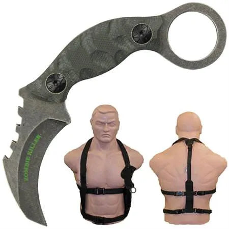 Zombie Killer Full Tang Tactical Karambit Knife - Tophatter Daily Deals