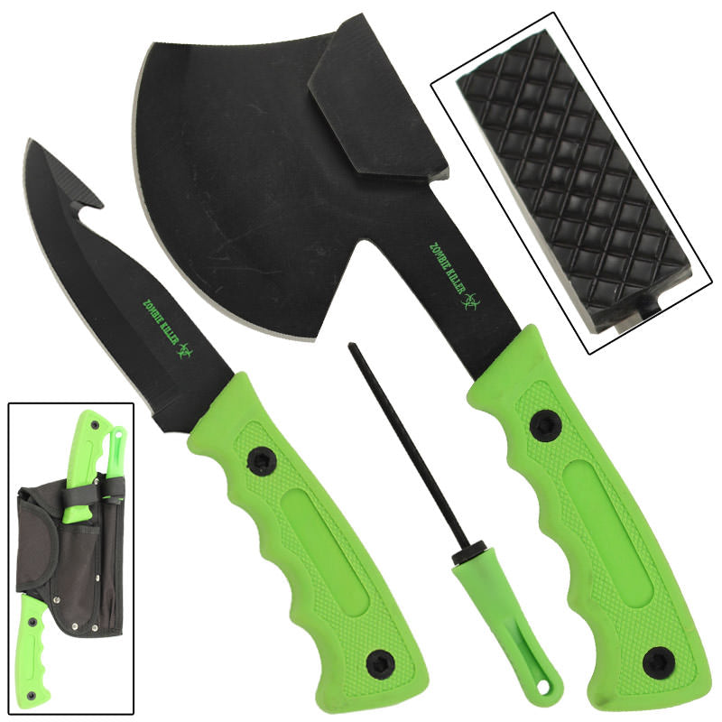 3 Pcs Zombie Killer Green Field Dressing Kit Collectible Weapons - Tophatter Daily Deals
