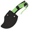 Skull Splitter Throwing Axe Green Zombie Killer Tomahawk w/ Sheath Knife-Tomahawk - Tophatter Daily Deals