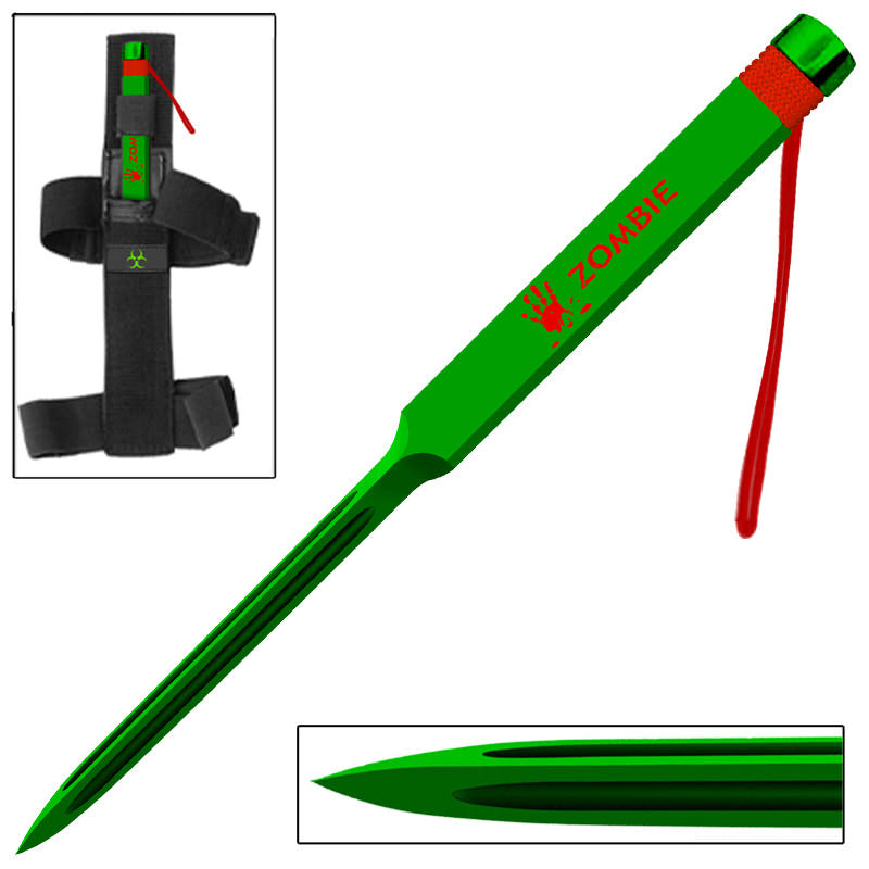 Zombie Killer Triple Edge Death Ninja Spike Nail Collectible Weapons - Tophatter Daily Deals