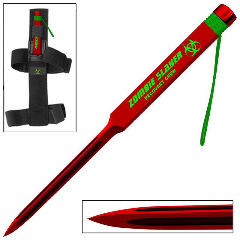 Zombie Slayer Recovery Crew Triple Edge Death Ninja Spike Nail Collectible Weapons - Tophatter Daily Deals