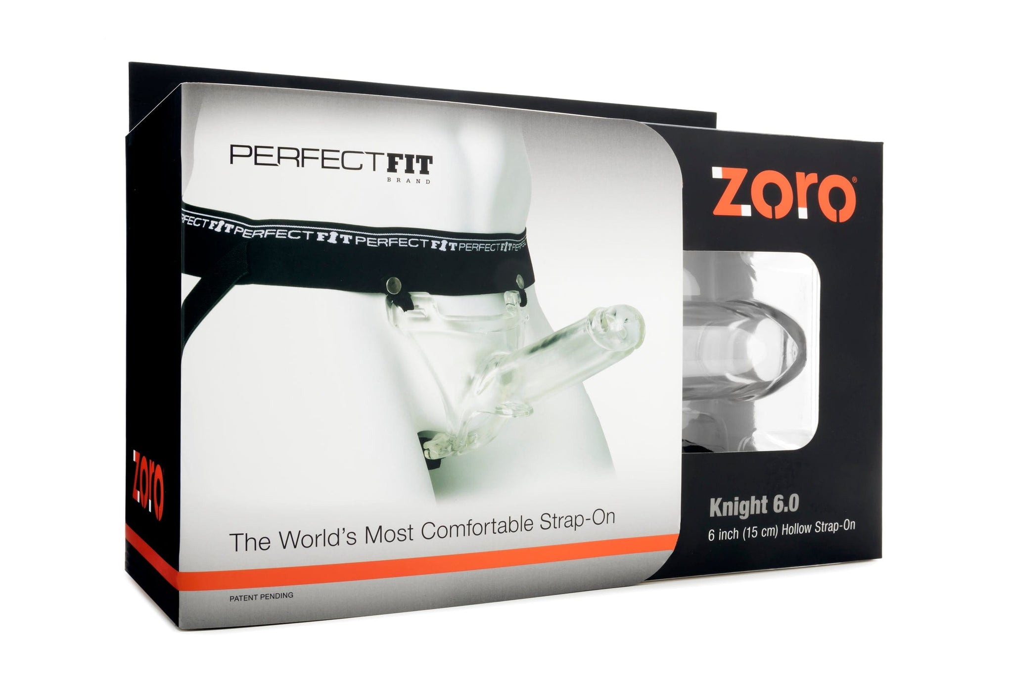 Zoro Knight 6 Inch Clear Strap-On > Dildos > Hollow Strap Ons - Tophatter Daily Deals